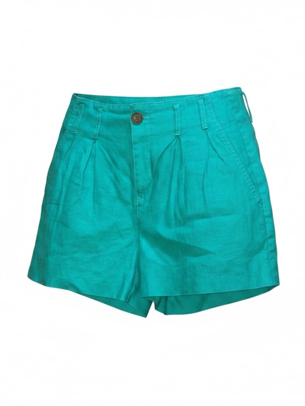 High-Waist 100% Linen Banana Republic Shorts
